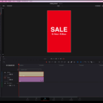 クロスディゾルブを適用