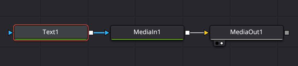 Text1をつないだ