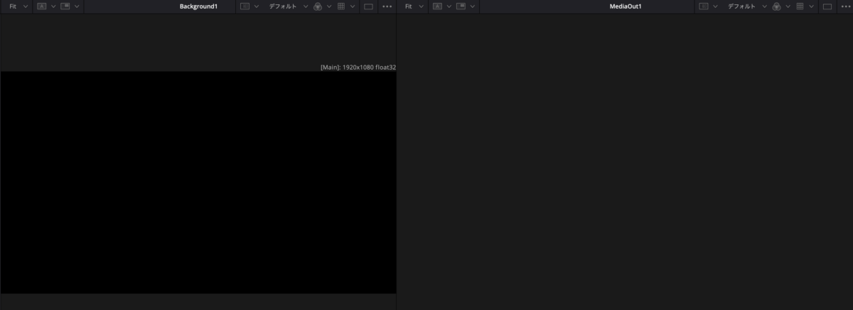 左側のモニターにBackground1が表示された