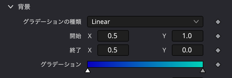 青と水色のグラデーション