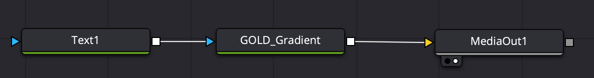 MediaOut1につないでおく