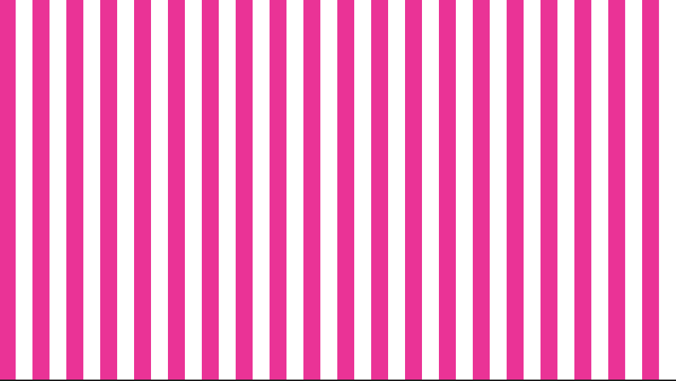 ピンクと白のストライプ