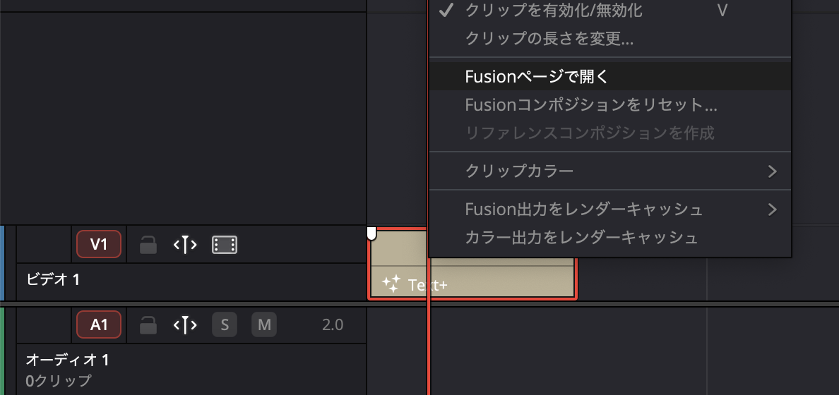 Fusionページで開く